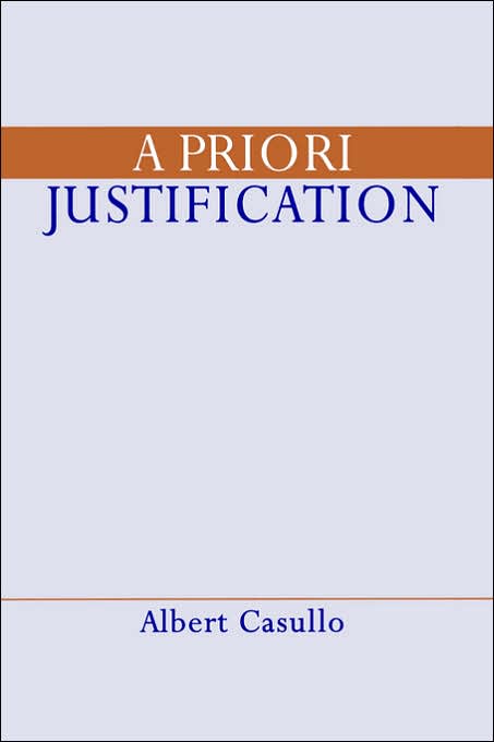 A Priori Justification