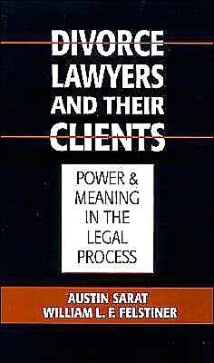 Divorce Lawyers and Their Clients: Power and Meaning in the Legal Process