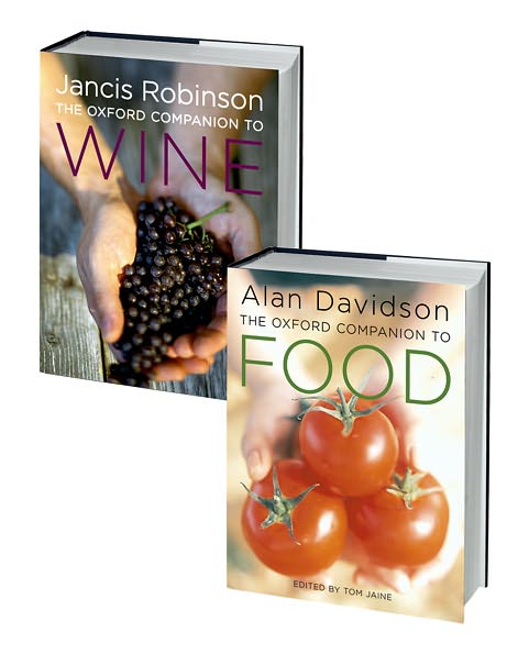 The Oxford Companion to Food and The Oxford Companion to Wine Set: 2-volume set