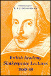British Academy Shakespeare Lectures 1980-1989