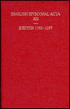 English Episcopal Acta: Volume 12: Exeter 1186-1257