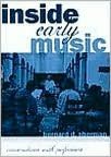 Inside the Early Music Movement: Conservations with Performers