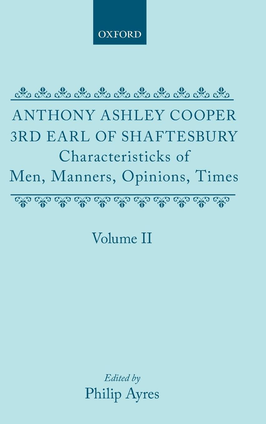Characteristics of Men, Manners, Opinions, Times