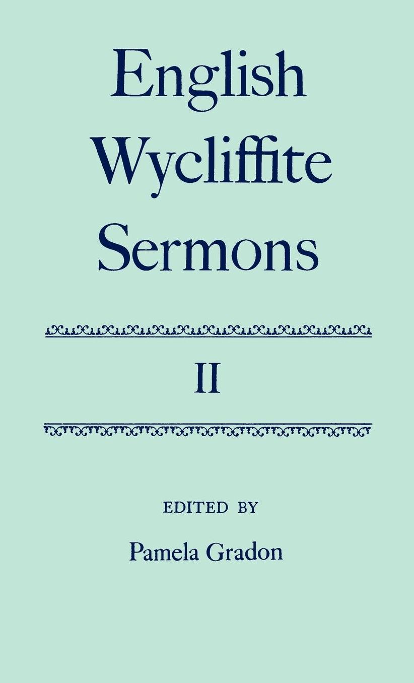 English Wycliffite Sermons