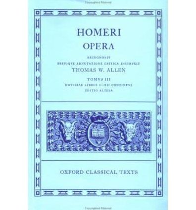 Homeri Opera: The Odyssey, Books I-XII