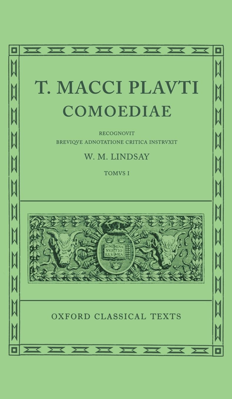 T. Macci Plauti Comoediae One