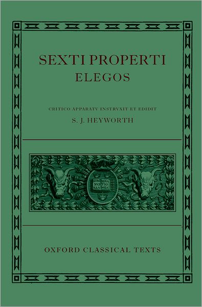 Sexti Properti Elegi