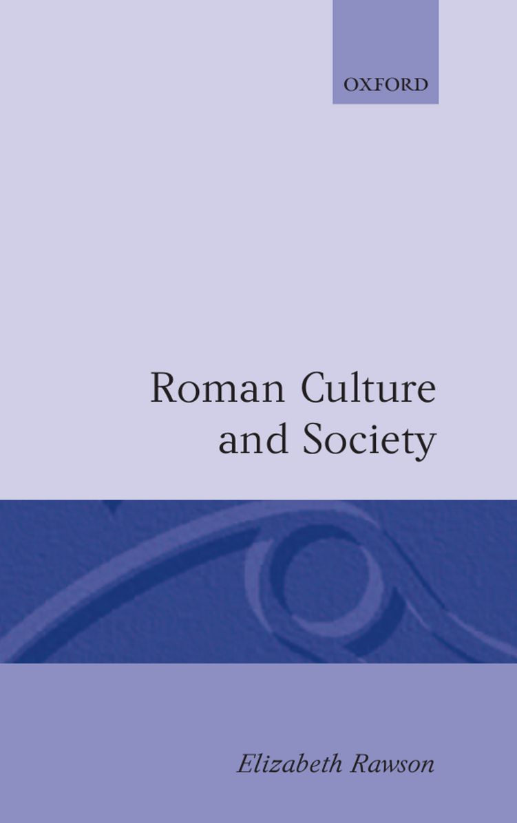 Roman Culture and Society: Collected Papers