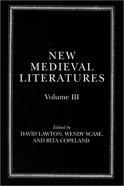 New Medieval Literatures