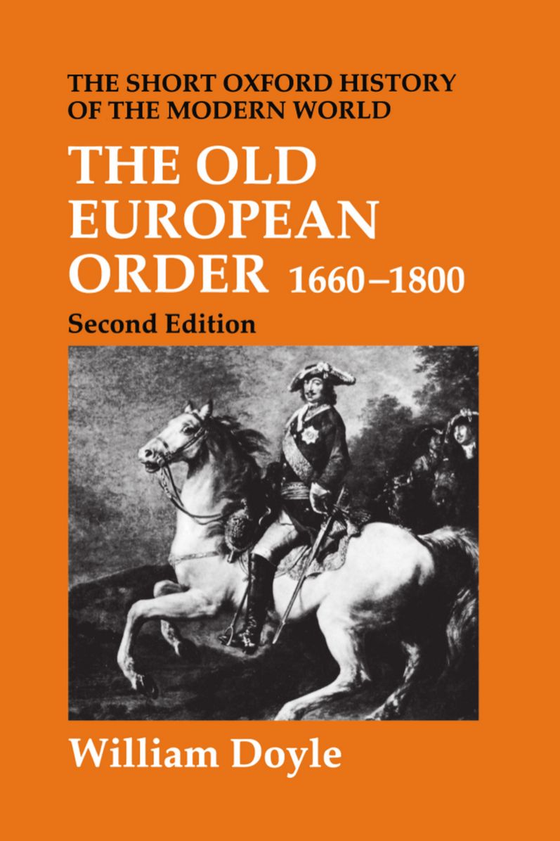 The Old European Order 1660-1800