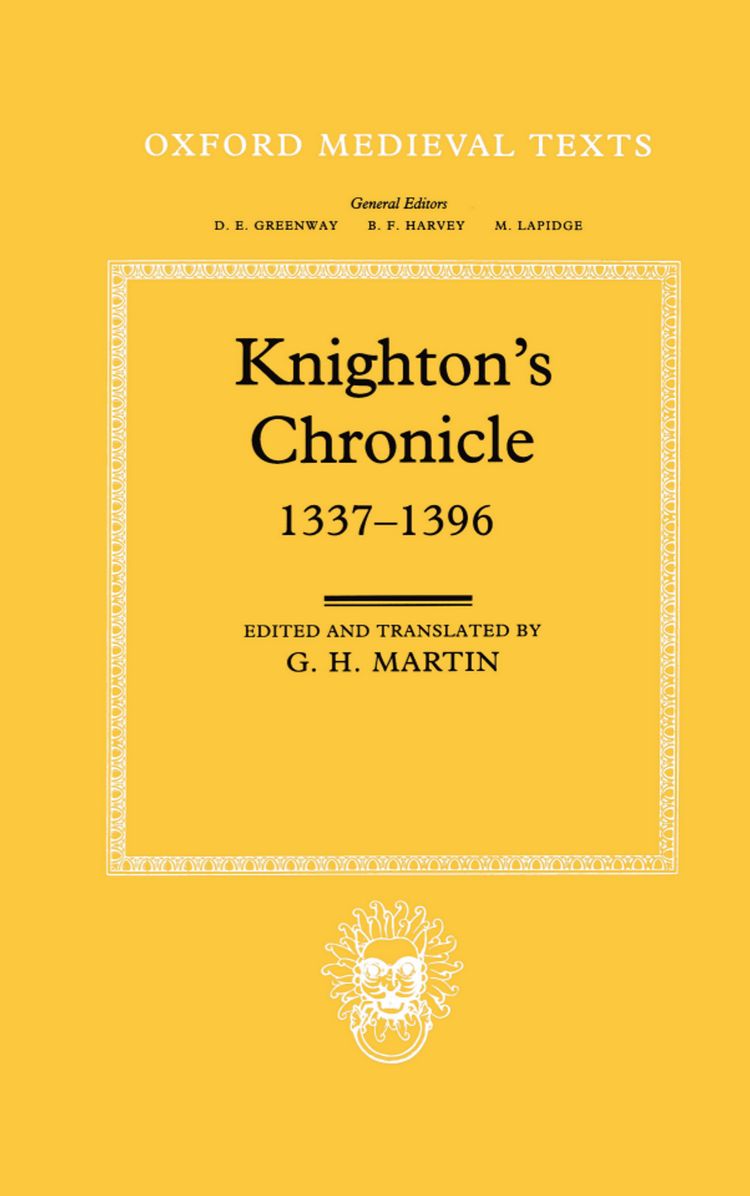 Knighton's Chronicle, 1337-1396