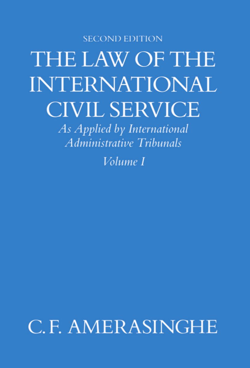 The Law of the International Civil Service