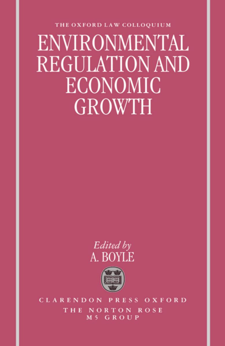 Environmental Regulation and Economic Growth