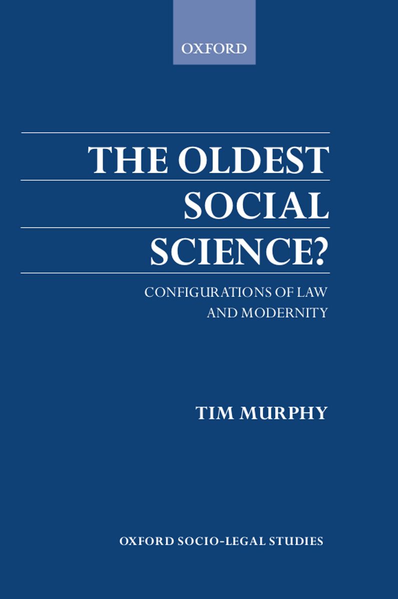 Oldest Social Science?: Configurations of Law and Modernity