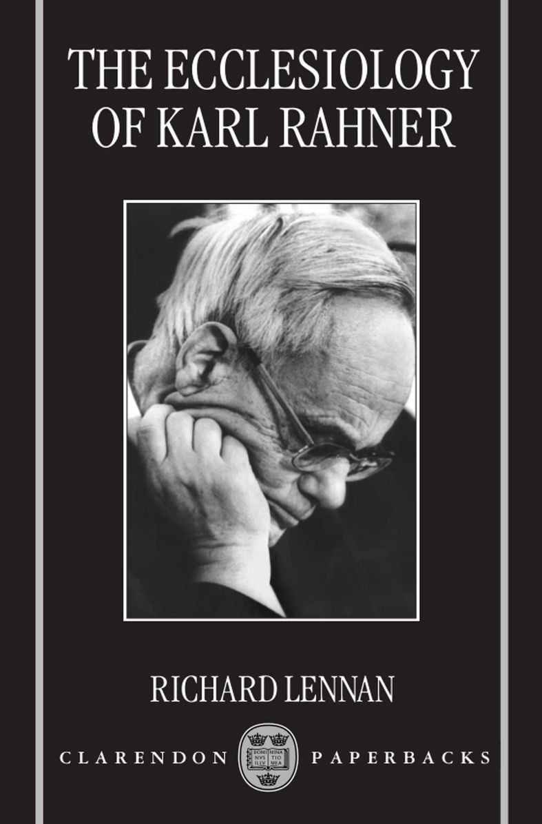 Ecclesiology of Karl Rahner