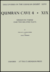 Qumrân Cave 4: Serekh Ha-Yahad and Related Texts