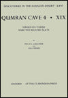 Qumrân Cave 4: Serekh Ha-Yahad and Related Texts