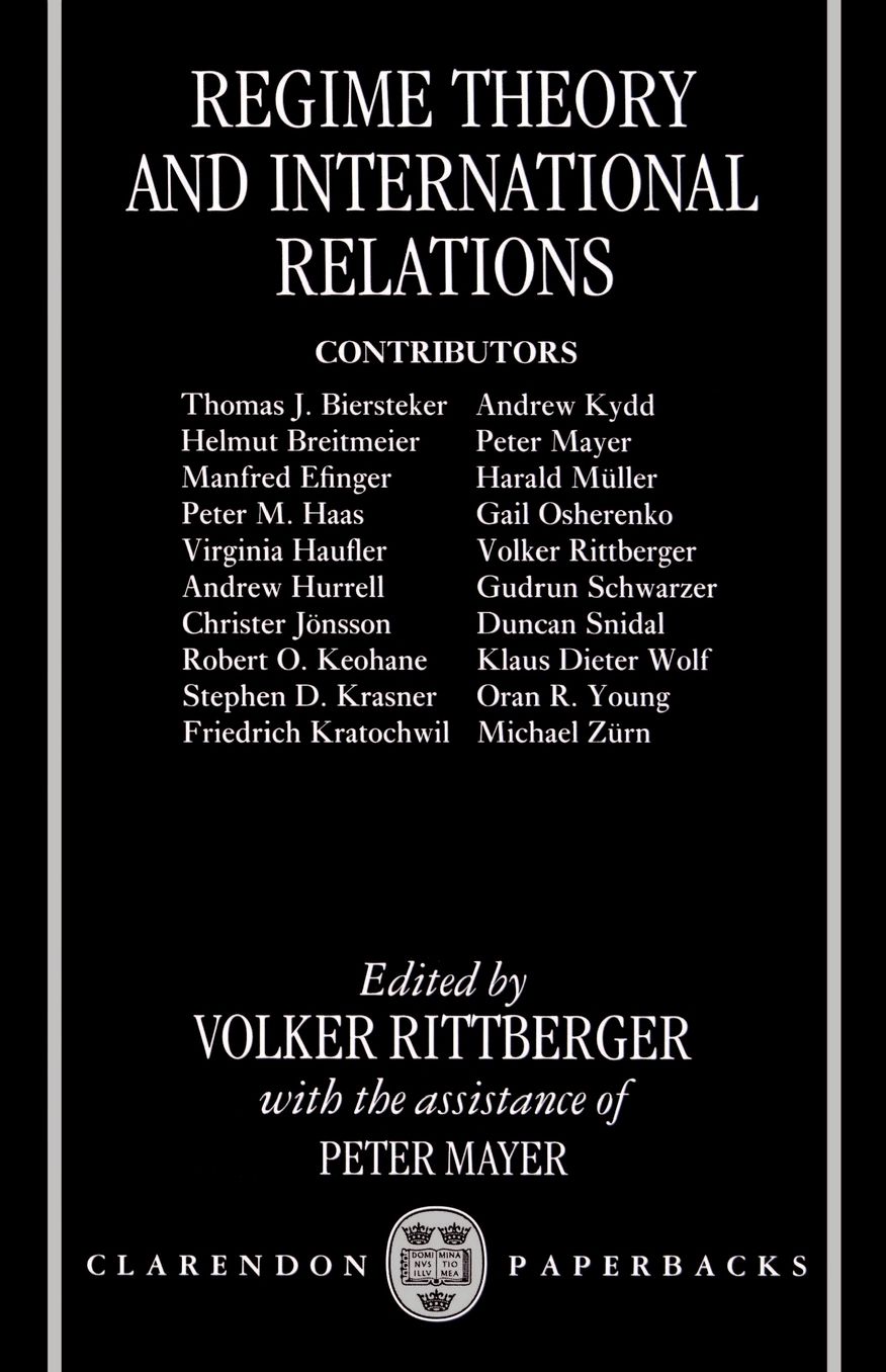 Regime Theory and International Relations