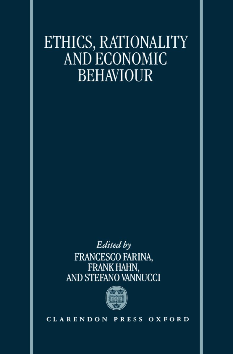 Ethics, Rationality, and Economic Behaviour