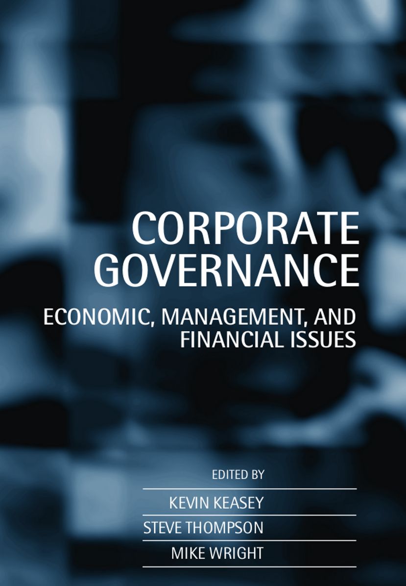 Corporate Governance: Economic and Financial Issues