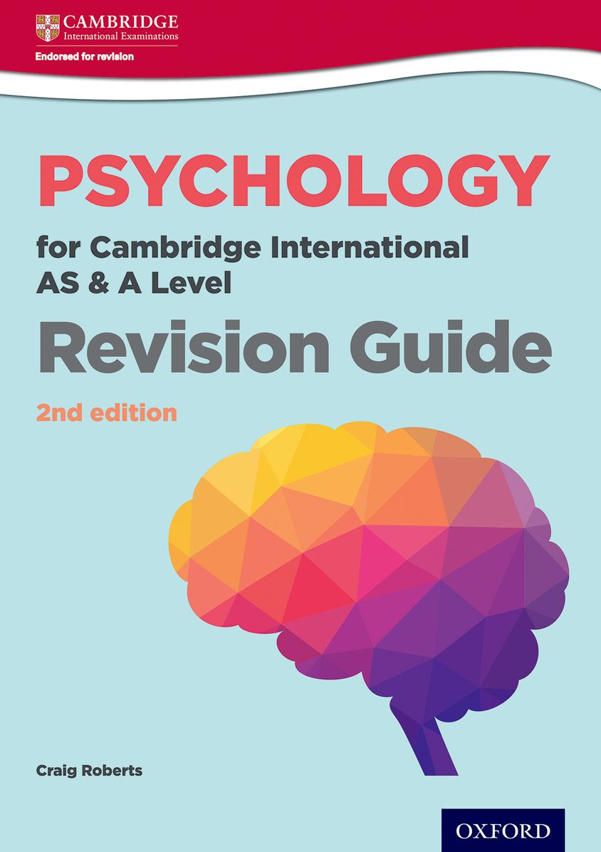 Psychology for Cambridge International AS and A Level Revision Guide