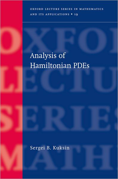 Analysis of Hamiltonian PDEs