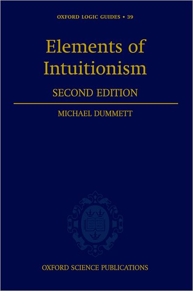 Elements of Intuitionism
