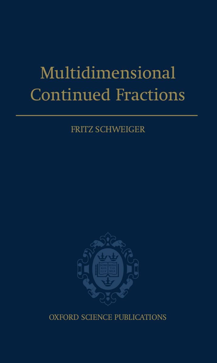 Multidimensional Continued Fractions
