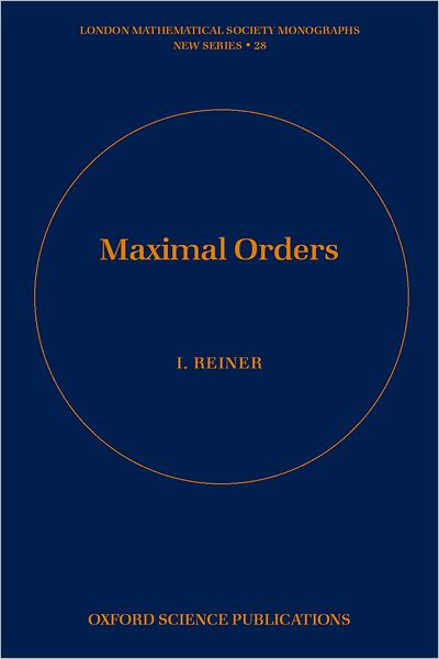 Maximal Orders