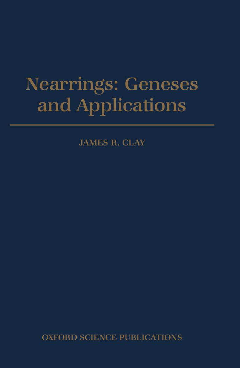 Nearrings: Geneses and Applications (Oxford Science Publications Series)