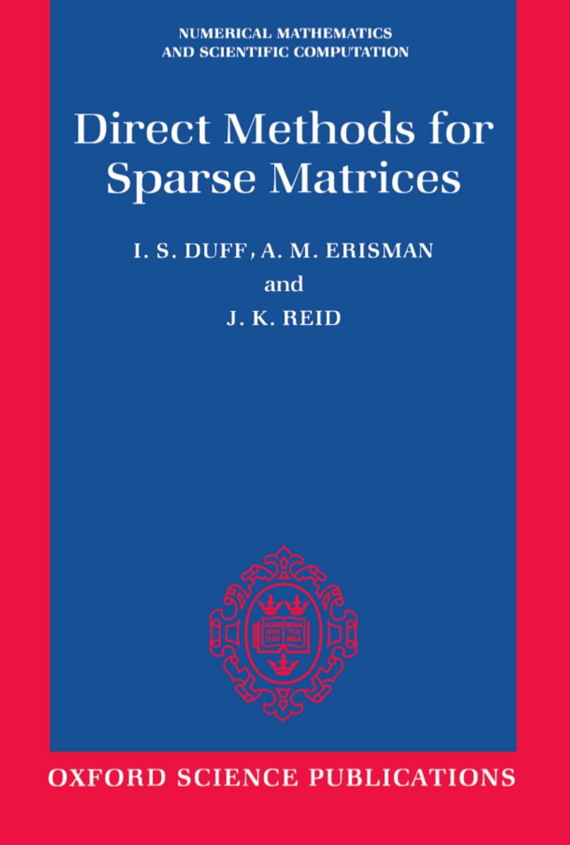 Direct Methods for Sparse Matrices