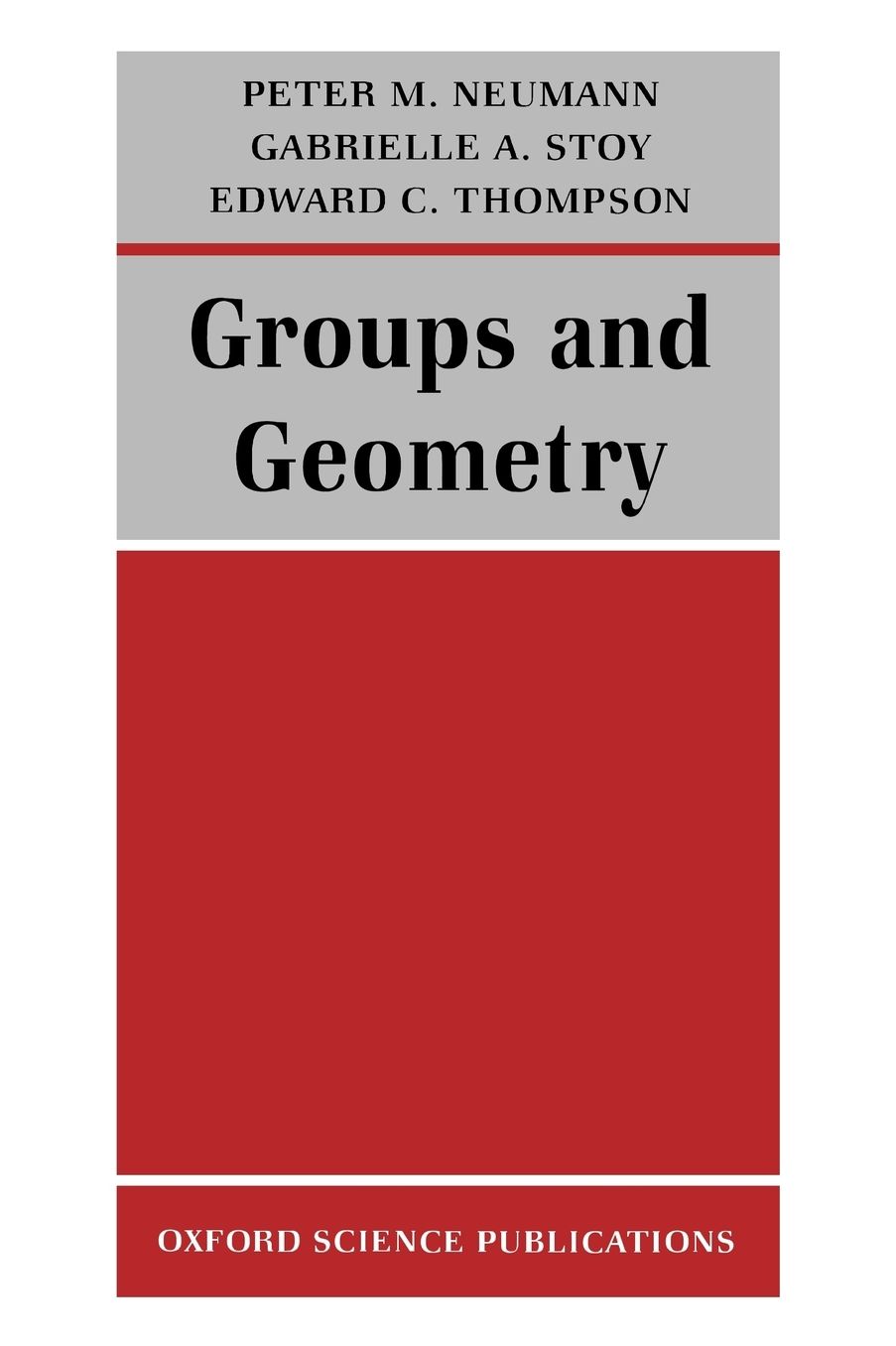 Groups and Geometry