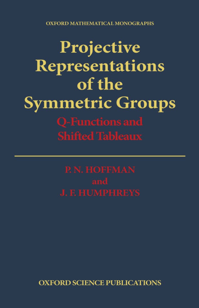 Projective Representations of the Symmetric Groups: Q-Functions and Shifted Tableaux