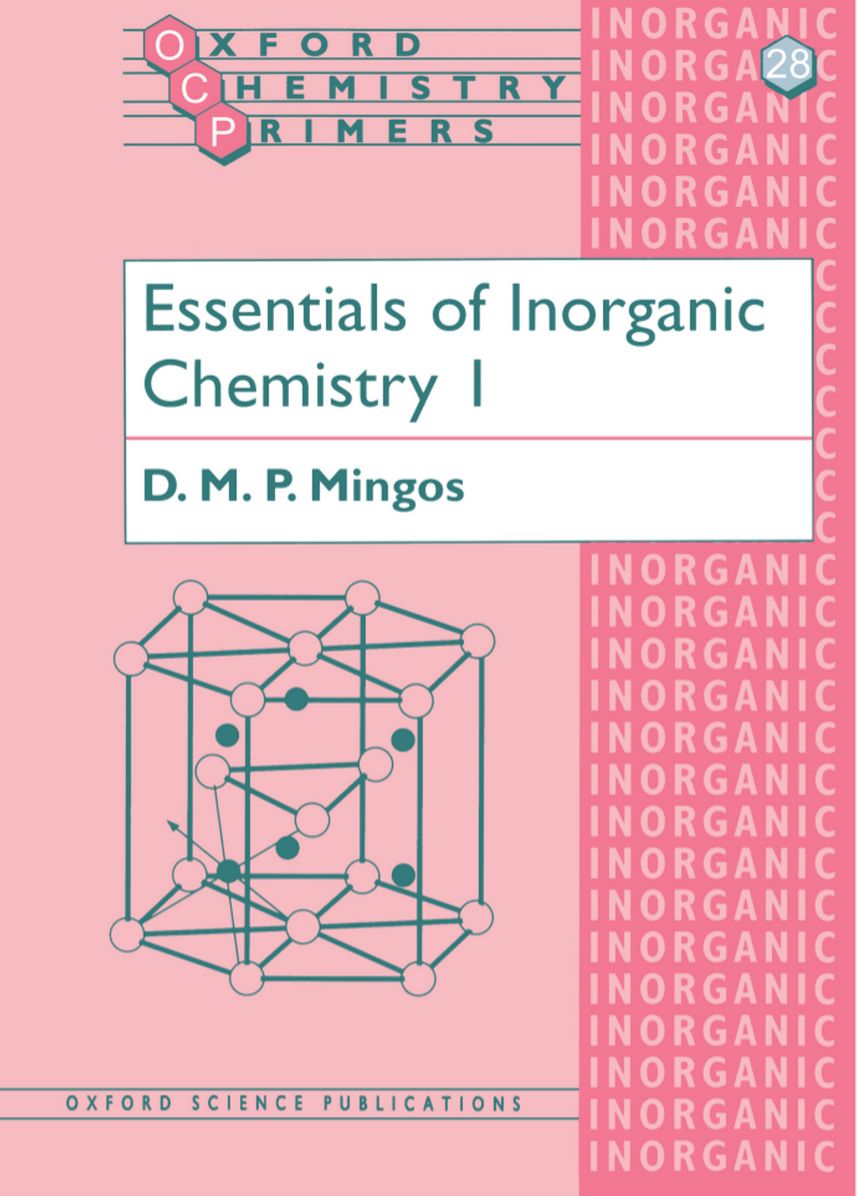 Essentials of Inorganic Chemistry