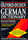 The Oxford-Duden German Dictionary: German-English/English-German
