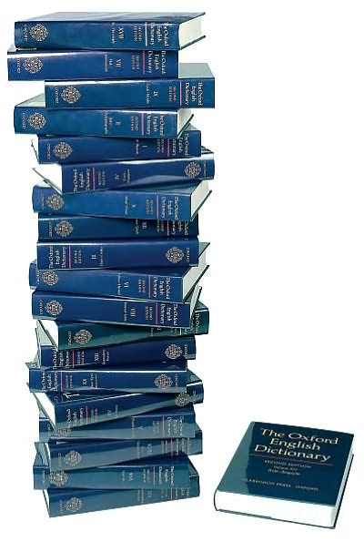 The Oxford English Dictionary (20 Volume Set)