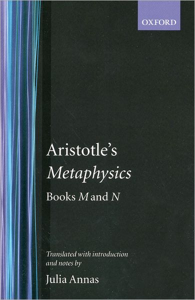 Aristotle's Metaphysics Books M and N