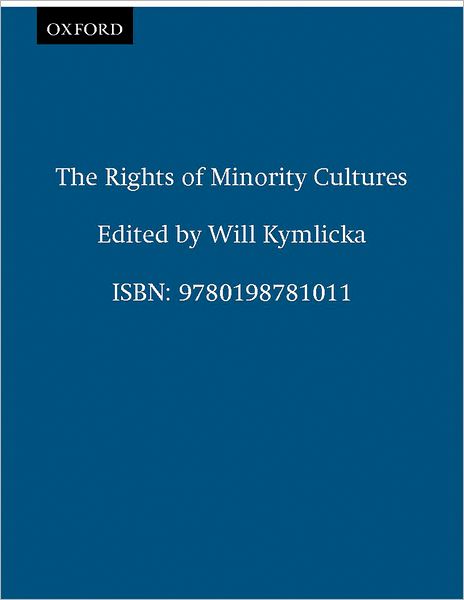 The Rights of Minority Cultures