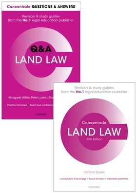 Land Law Revision Pack 2017: Law Revision and Study Guide