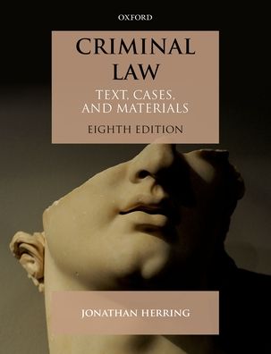 Criminal Law: Text, Cases, and Materials