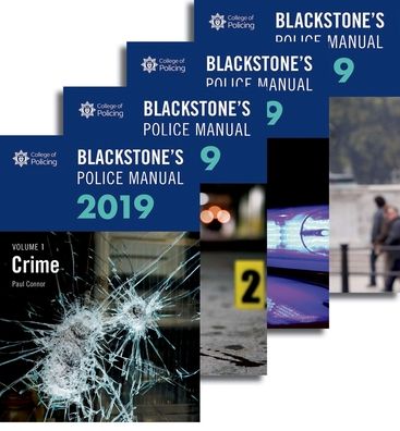 Blackstone's Police Manuals 2019: Four Volume Set