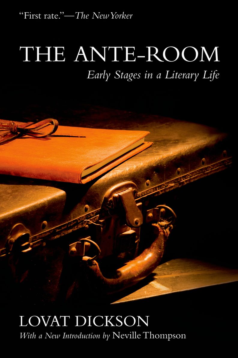 The Ante-Room: Early Stages in a Literary Life