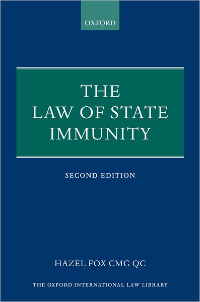 The Law of State Immunity