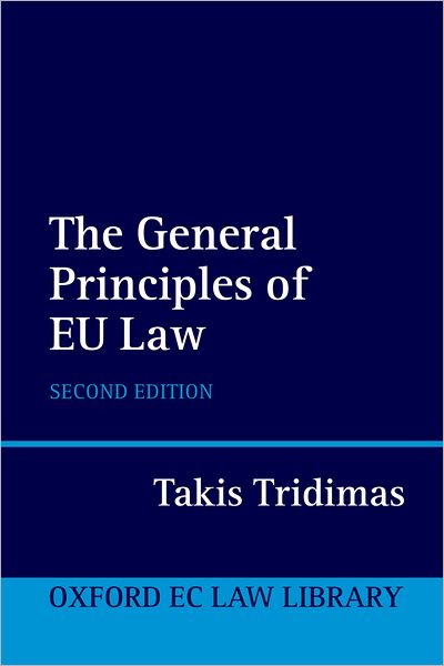 The General Principles of EU Law