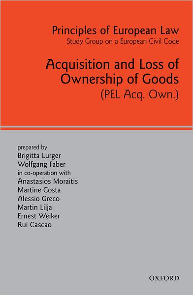 Principles of European Law: Volume Ten: Transfer of Titles in Movables
