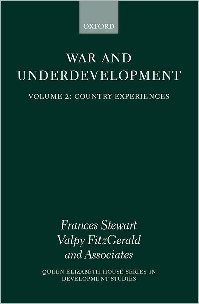 War and Underdevelopment: Volume II: Country Experiences