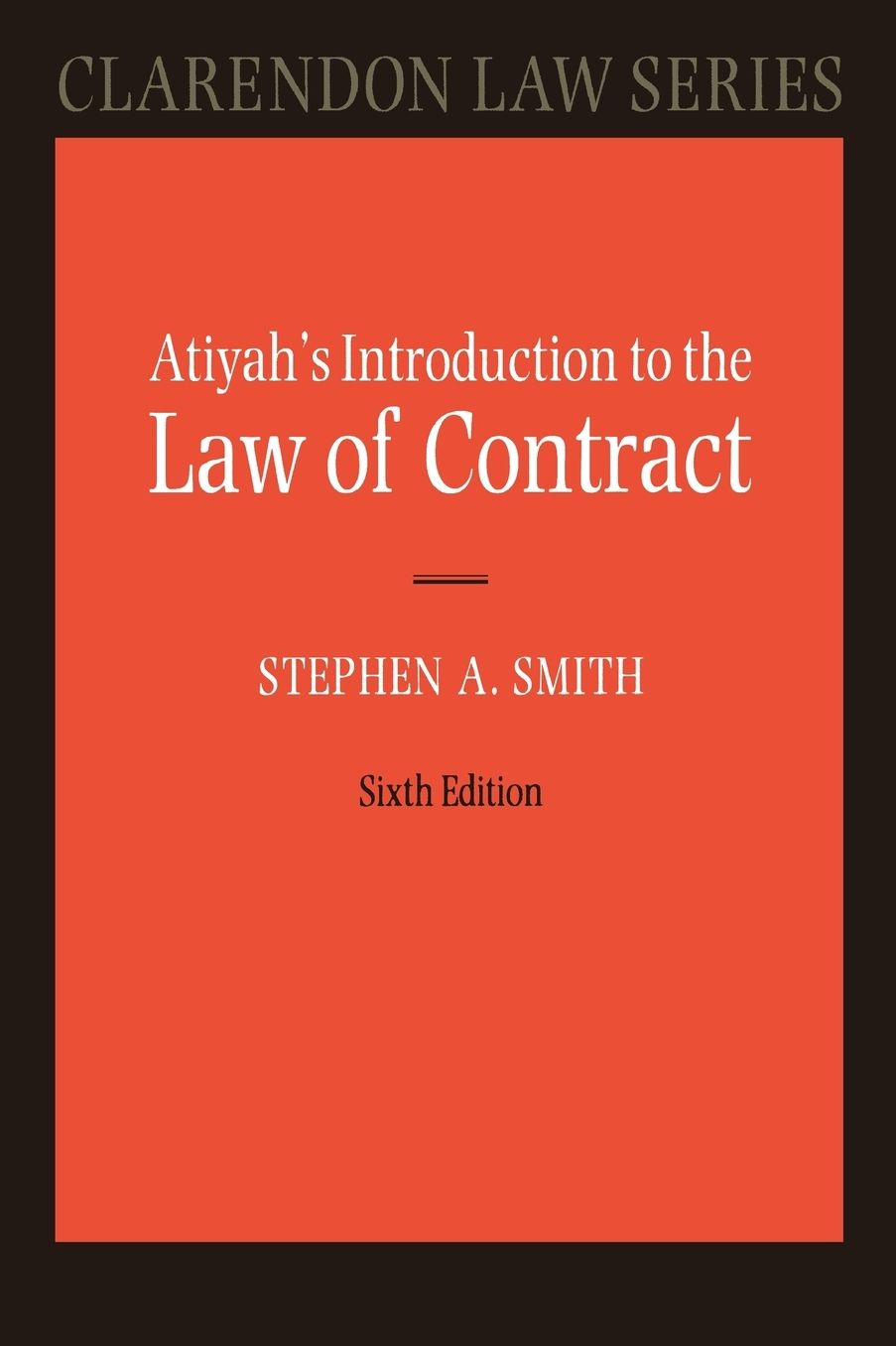 Atiyah's Introduction to the Law of Contract