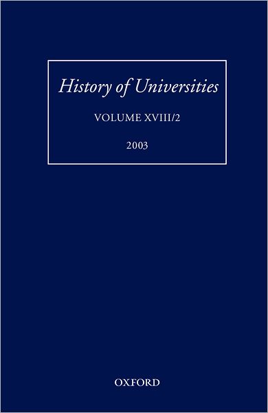 History of Universities 2003