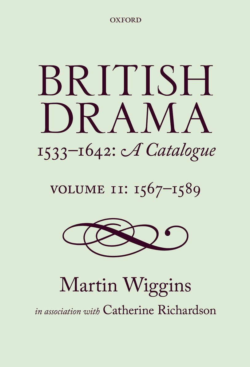 British Drama 1533-1642 - A Catalogue