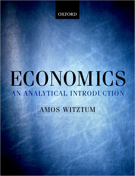 Economics: An Analytical Introduction